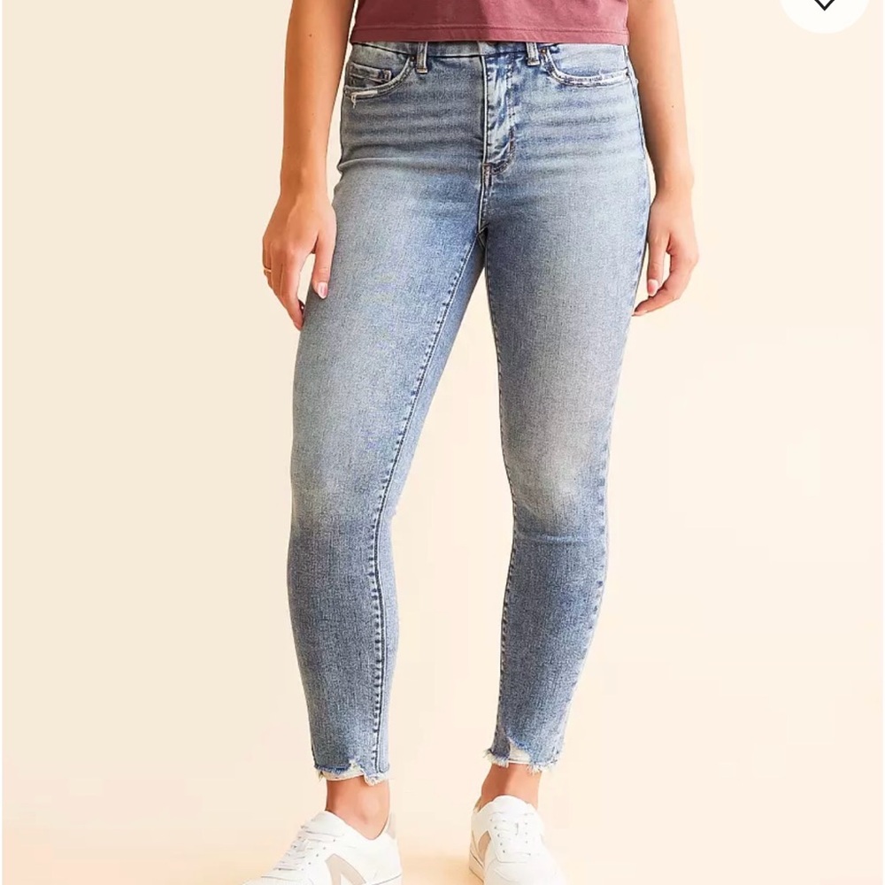 BKE Parker Light Wash High-Rise Skinny Jeans